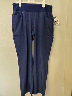 Cherokee iFlex Mid Rise Straight Leg Pull-On Pants